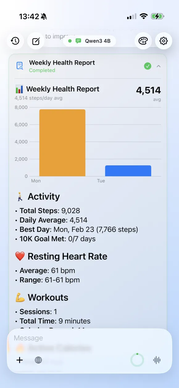 Solair AI health analysis